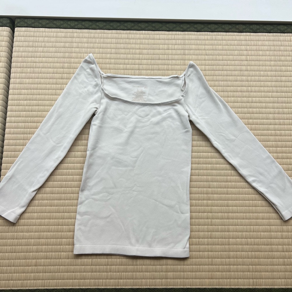 Free people long sleeve ballet top